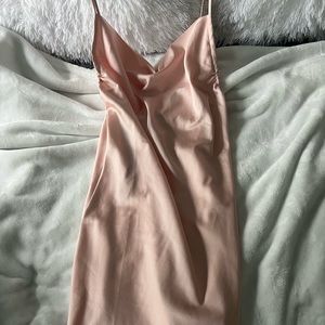 Pink Slip Dress